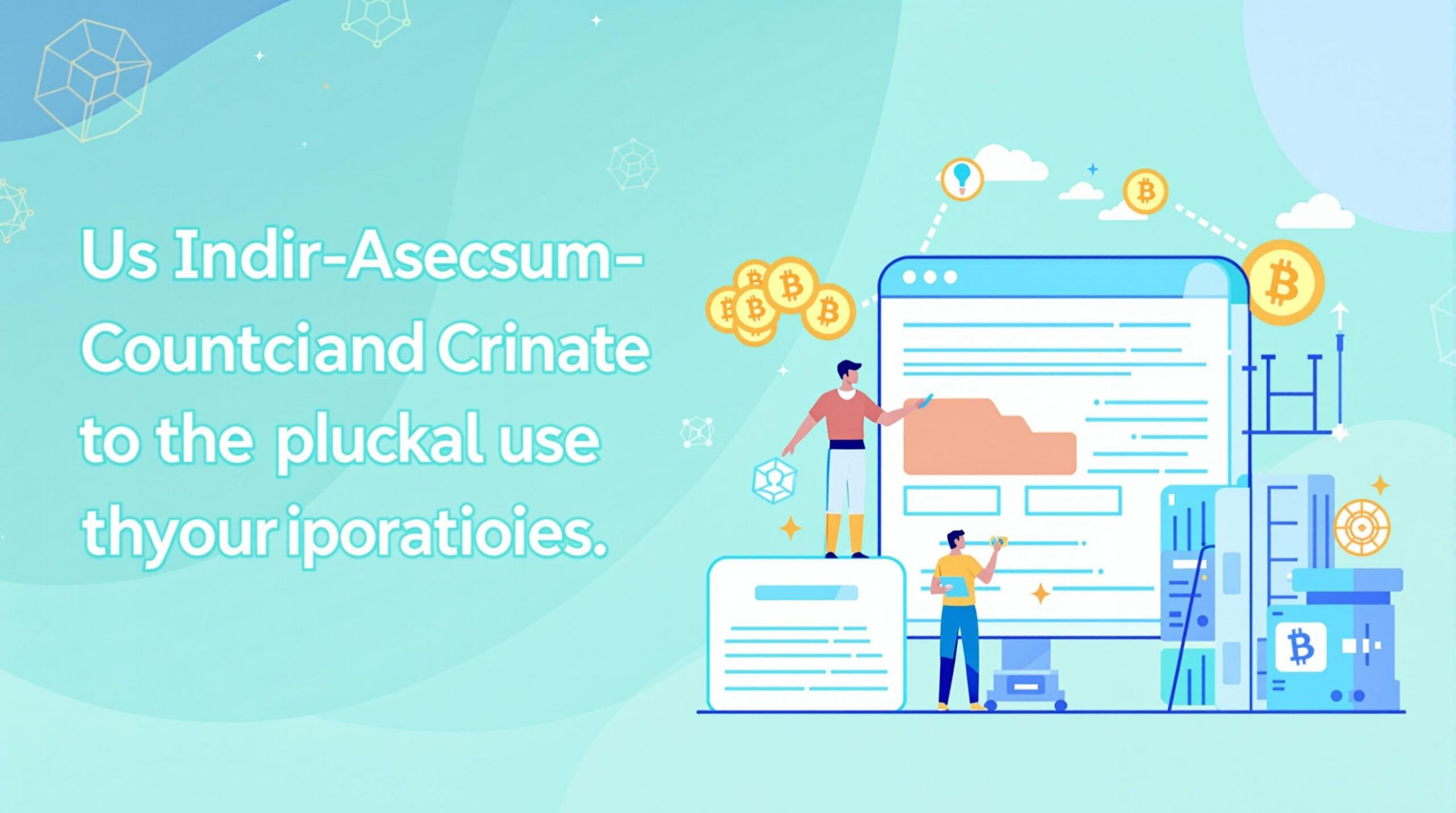 Infographic depicting the words The Role of Smart Contracts in Automation: How Blockchain Enables Trustless Agreements