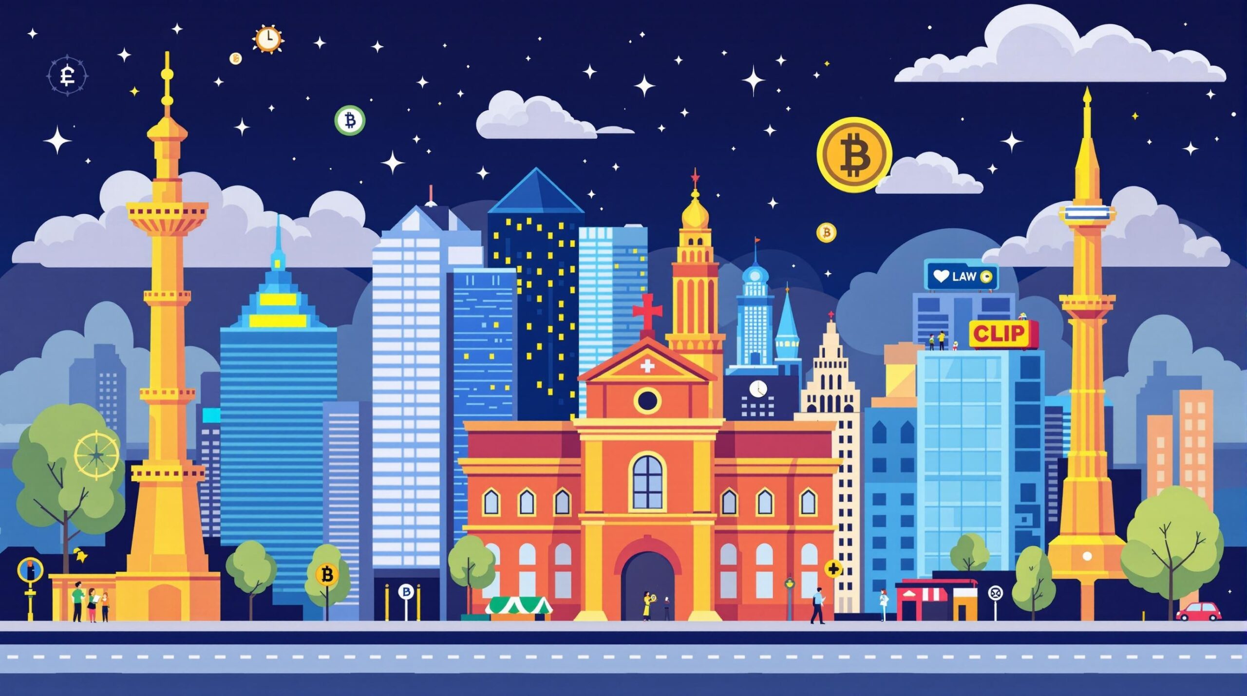 Infographic depicting the words How Layer 1 Blockchains Enable Cross-Chain Interoperability  