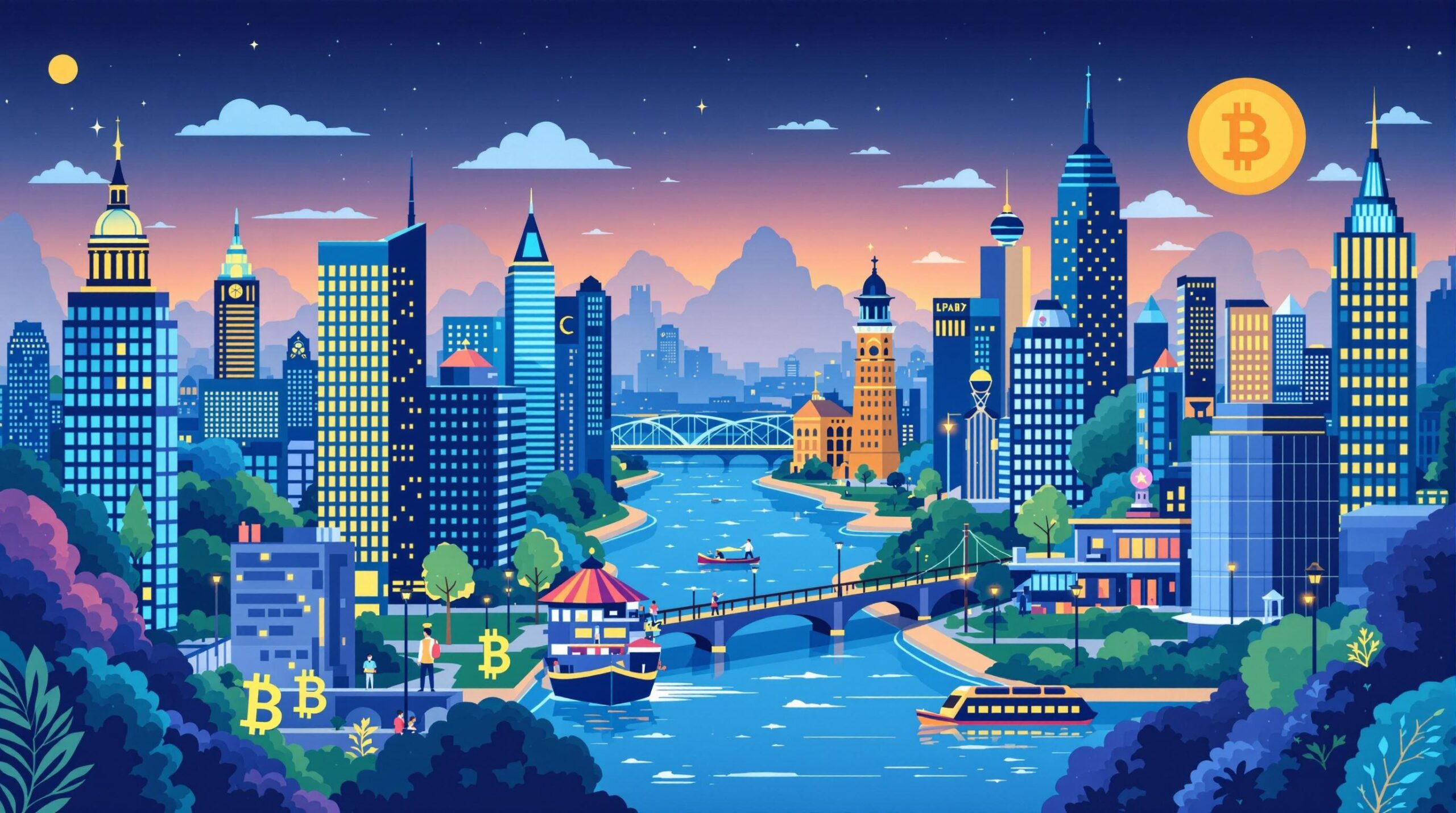 Infographic depicting the words Top 5 Emerging Layer 1 Blockchains You Should Watch  