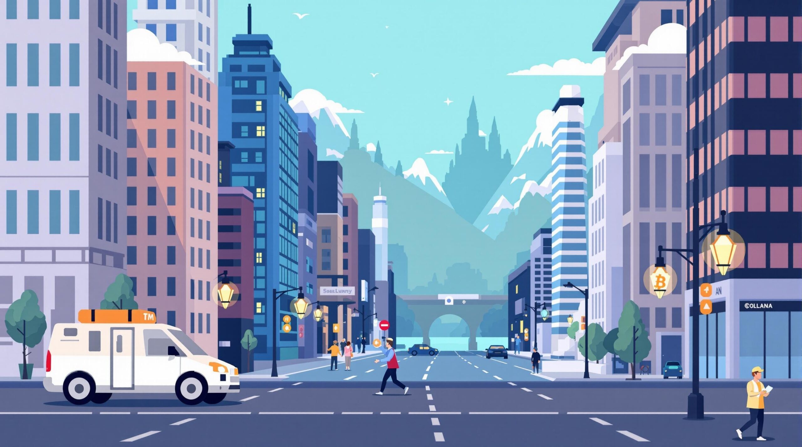 Infographic depicting the words Ethereum vs. Solana vs. Avalanche: Which Layer 1 Blockchain Wins?  