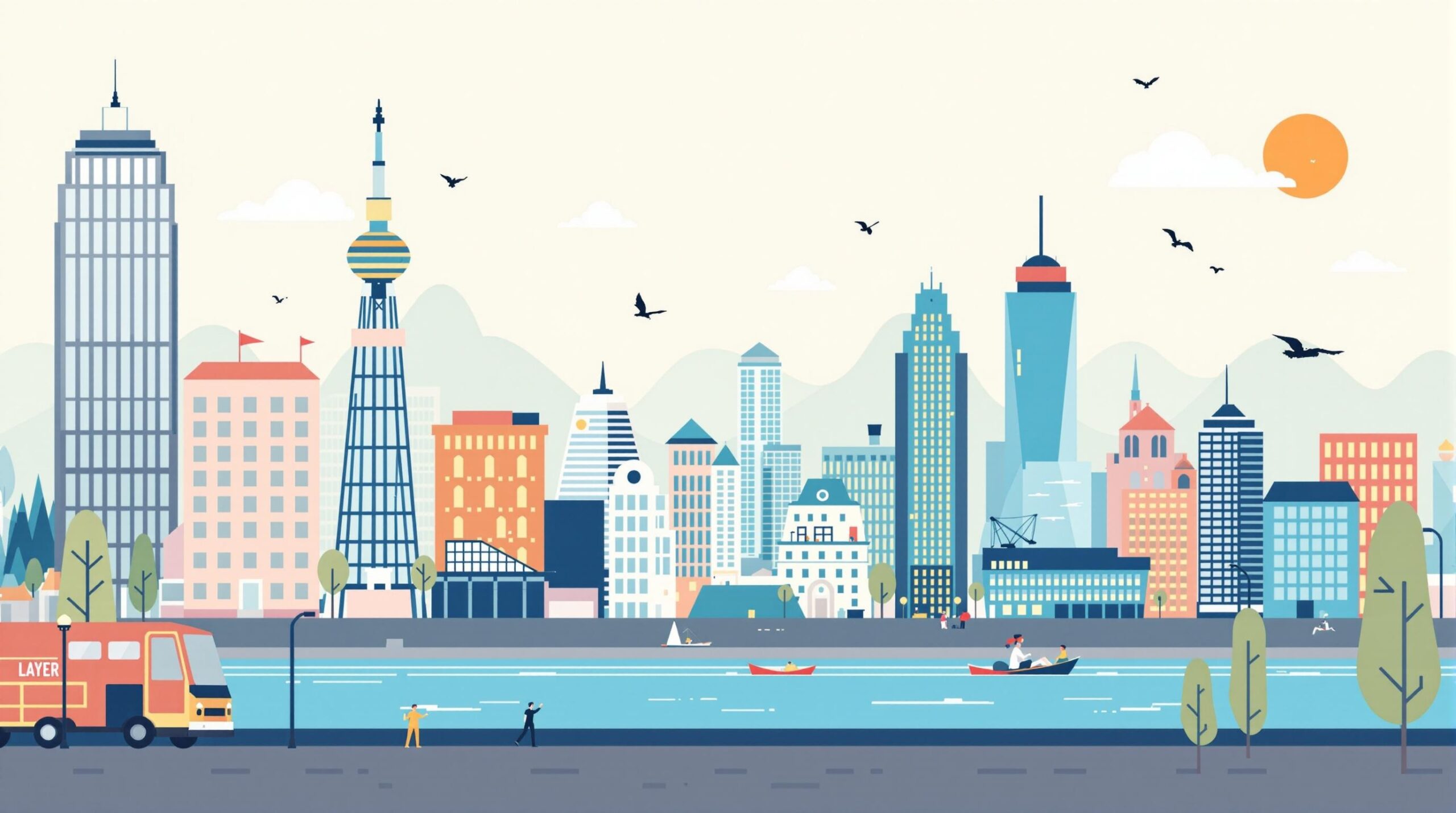 Infographic depicting the words Layer 2 Blockchain Solutions  