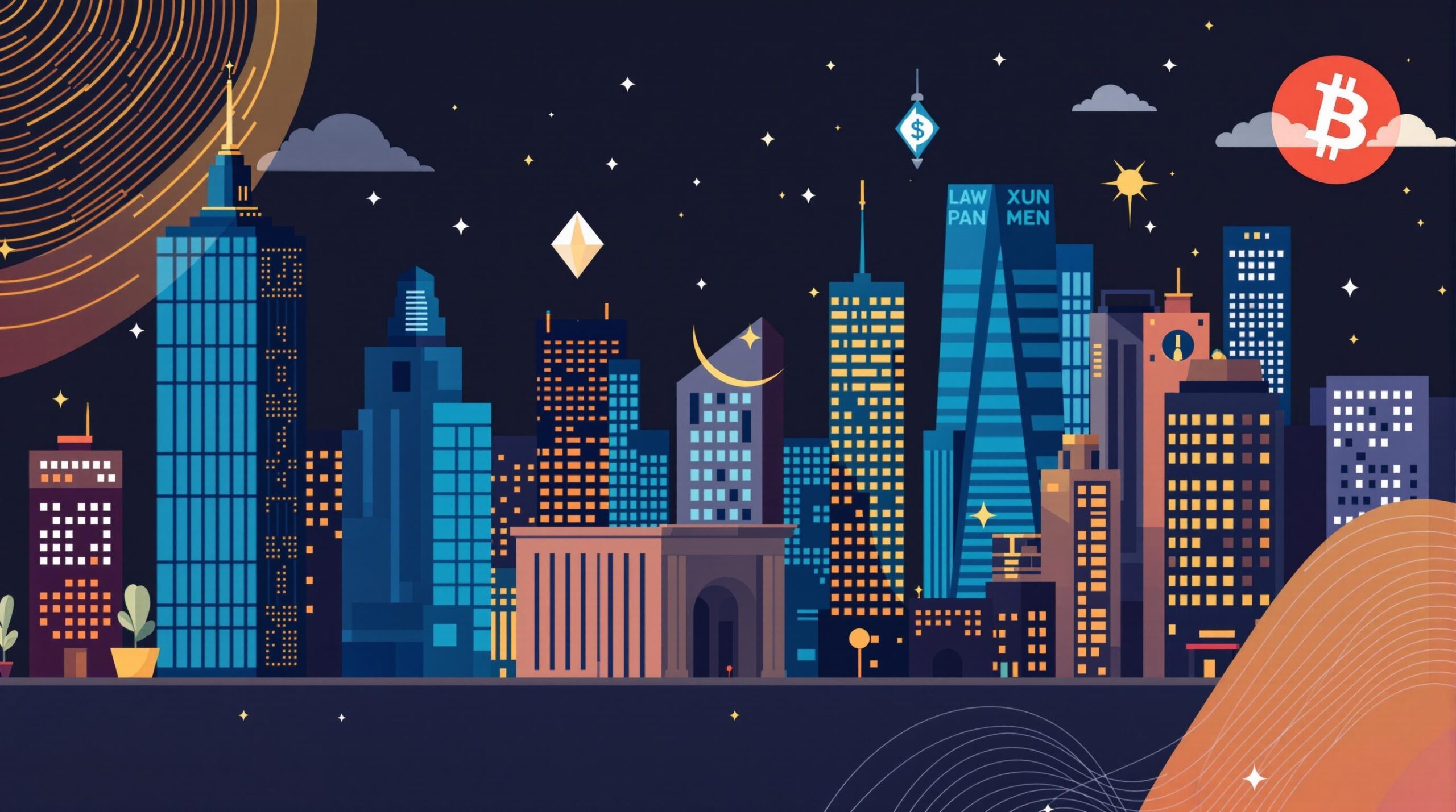 Infographic depicting the words How Layer 1 Blockchains Enable Cross-Chain Interoperability  