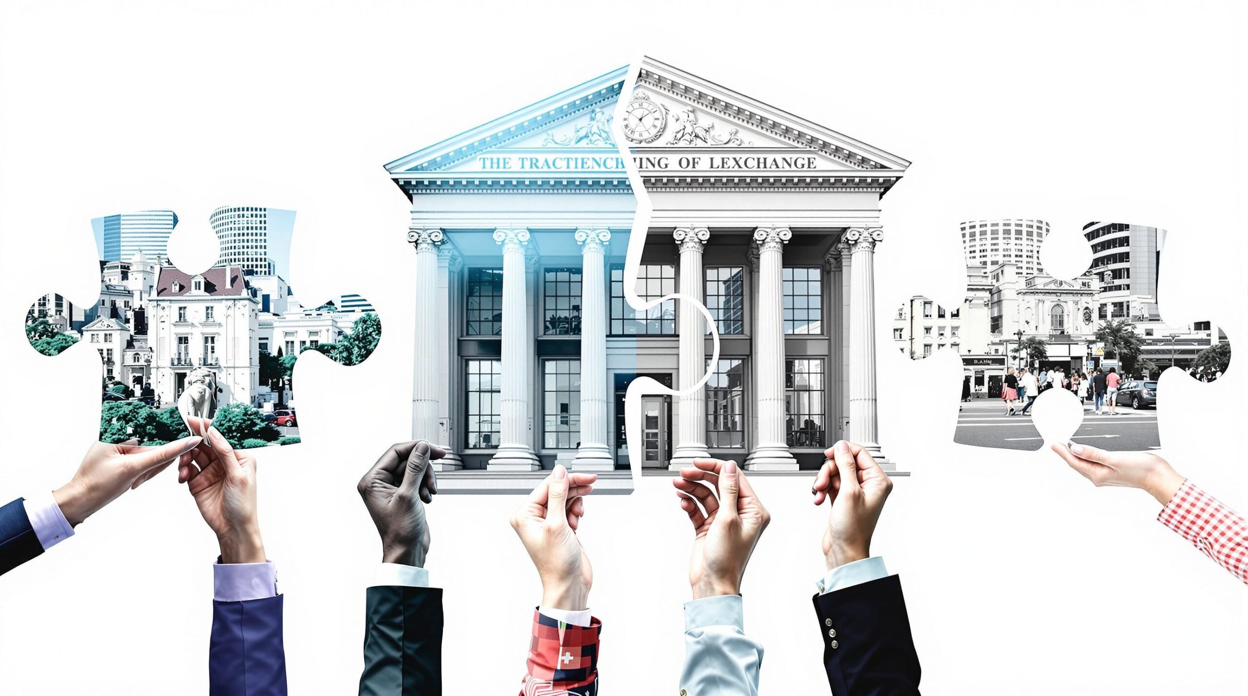 Infographic depicting the words Fractional Ownership: How Tokenization Is Making Investment More Accessible