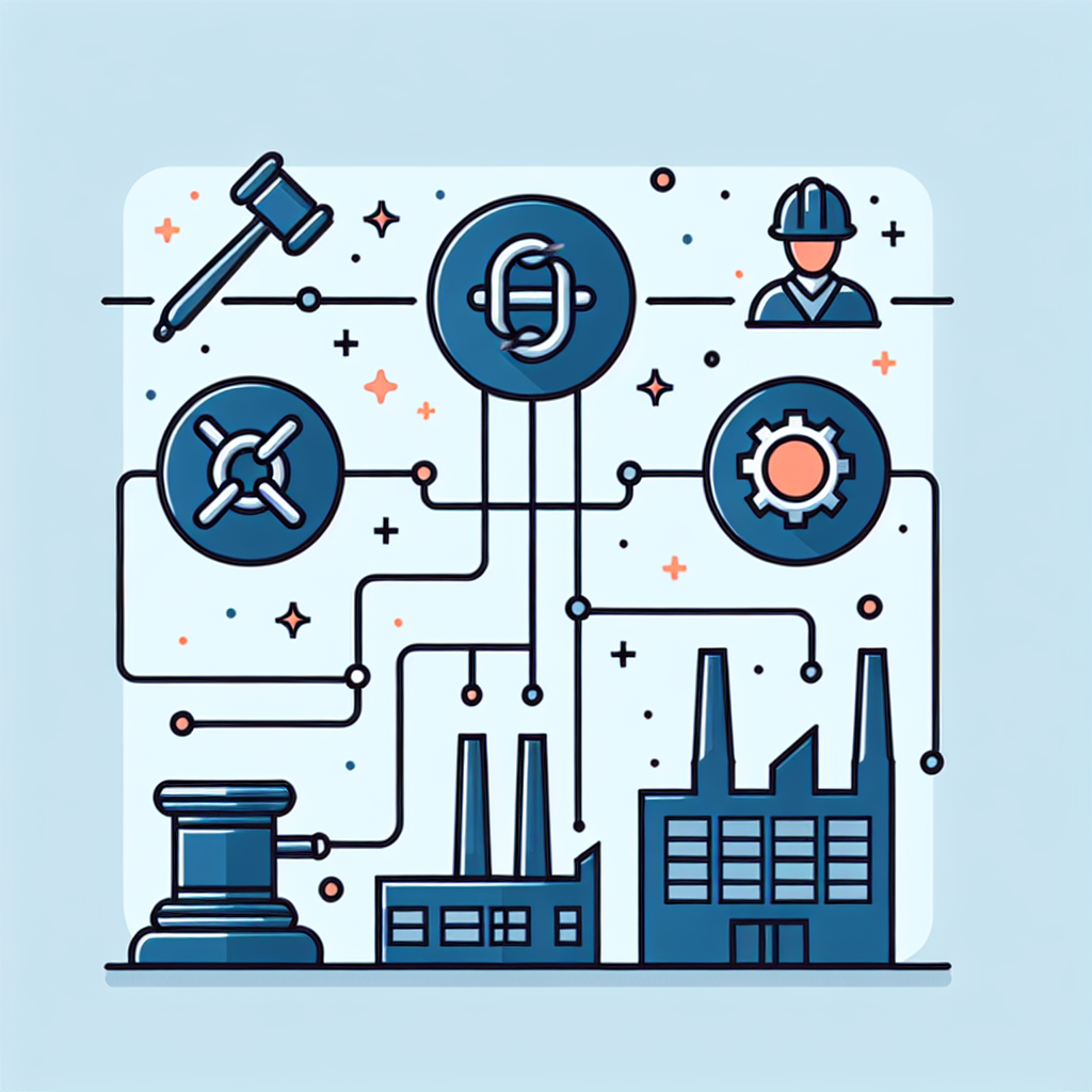 Infographic depicting the words Top 5 Industries Being Disrupted by Smart Contracts