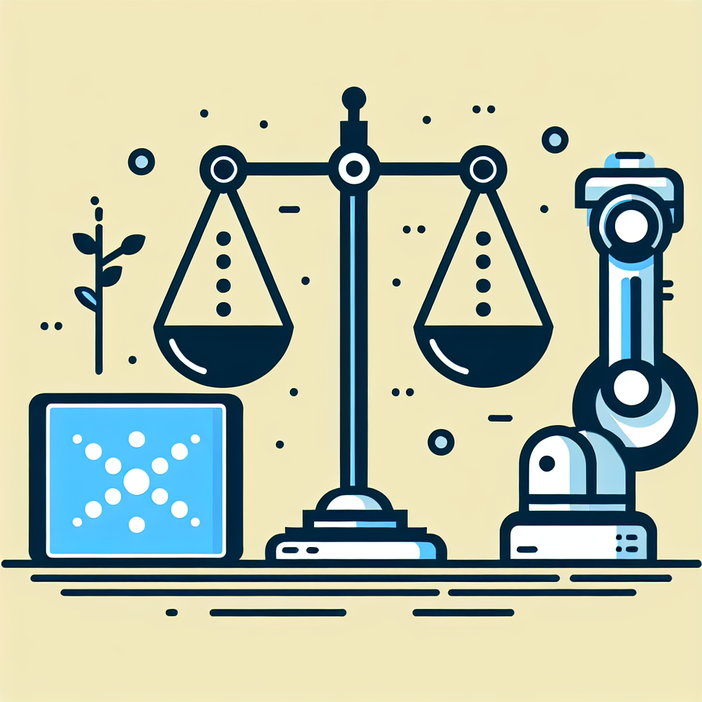 Infographic depicting the words The Pros and Cons of Using Smart Contracts for Automation