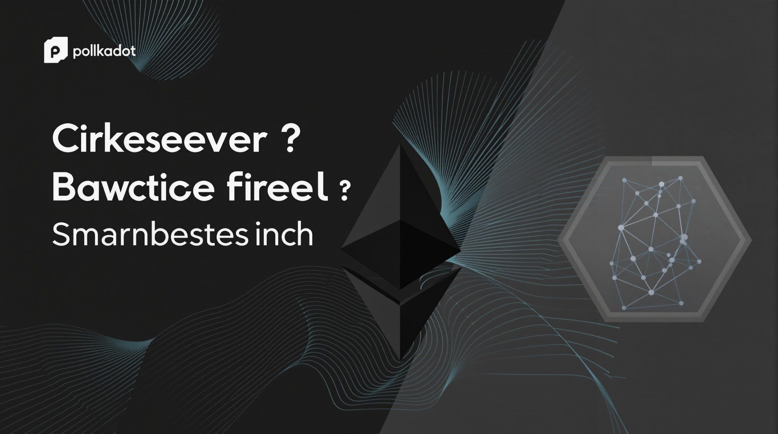 Infographic depicting the words Ethereum vs. Solana vs. Polkadot: Which Blockchain Has the Best Smart Contracts?