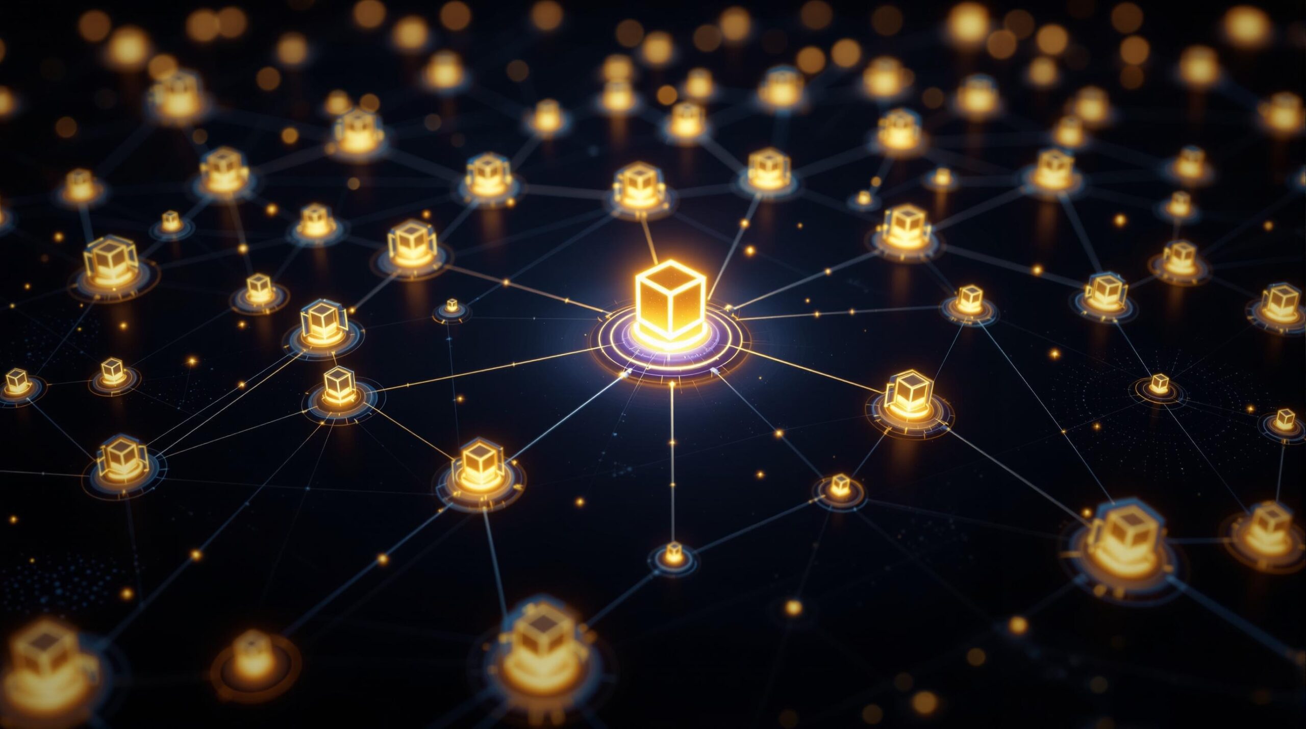 Infographic depicting the words Layer 1 Blockchains Explained: The Backbone of Crypto Innovation