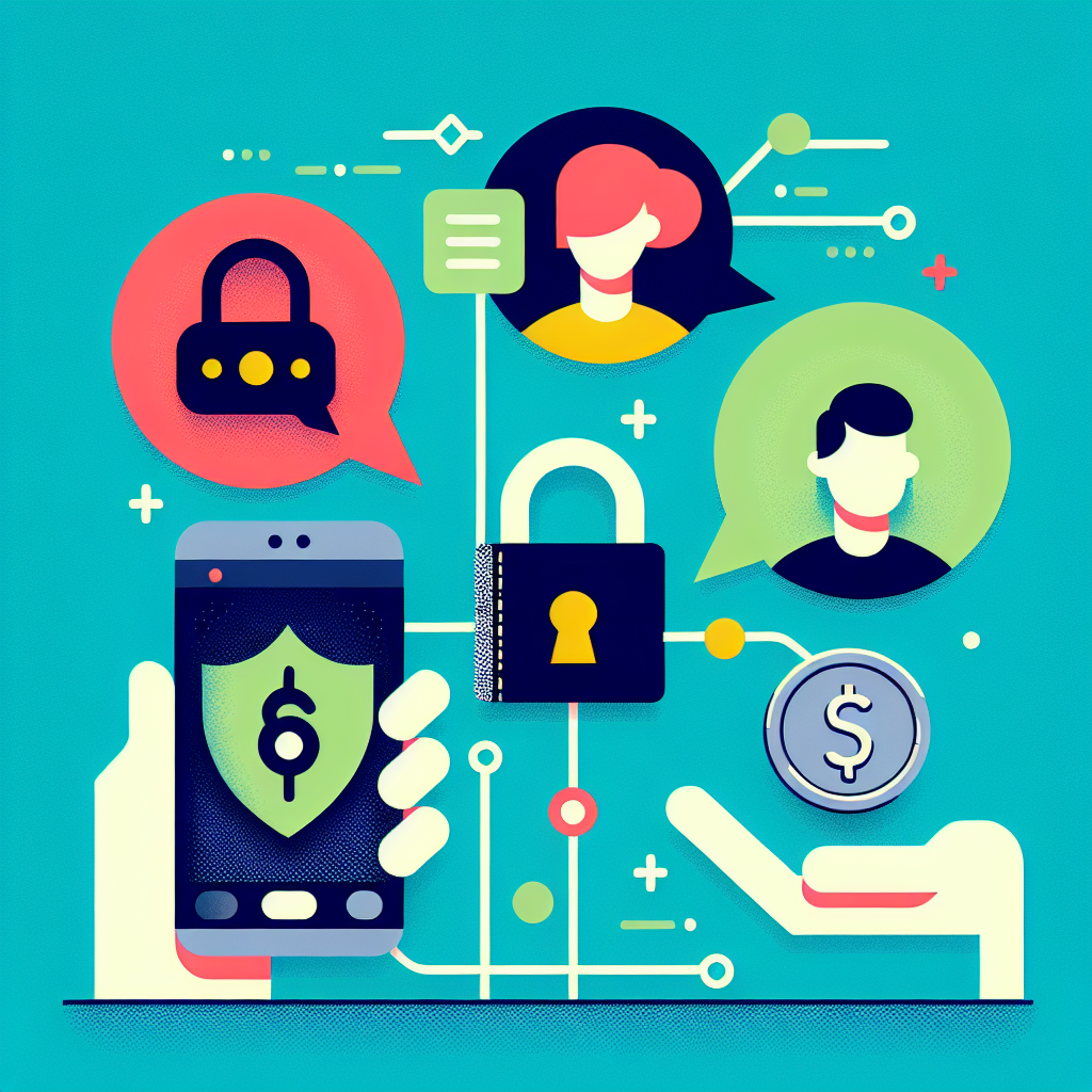 Infographic depicting the words Jara Wallet Escrow-Enabled P2P Chat Bot Explained