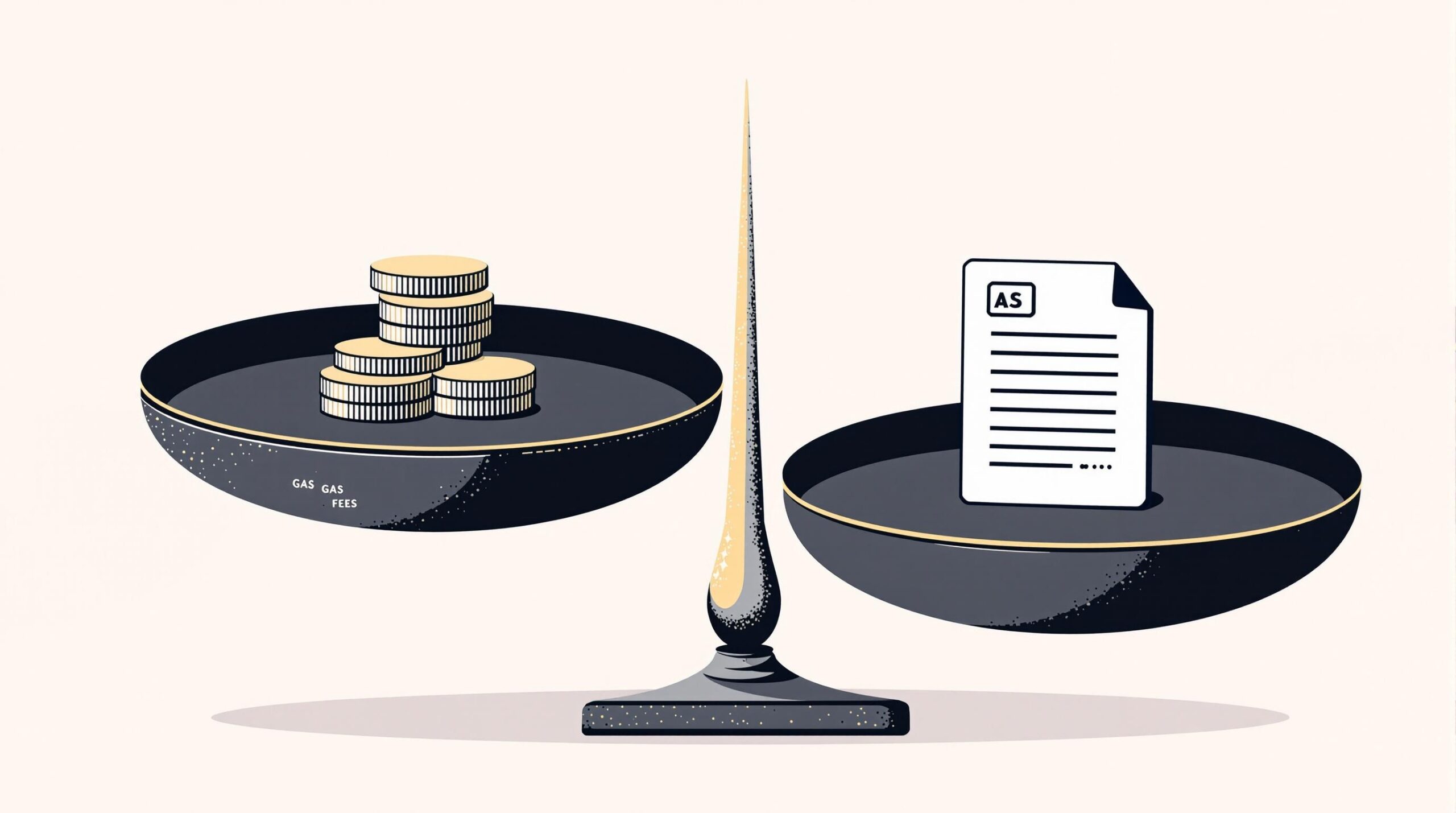Infographic depicting the words Gas Fees and Smart Contracts: How to Reduce Costs