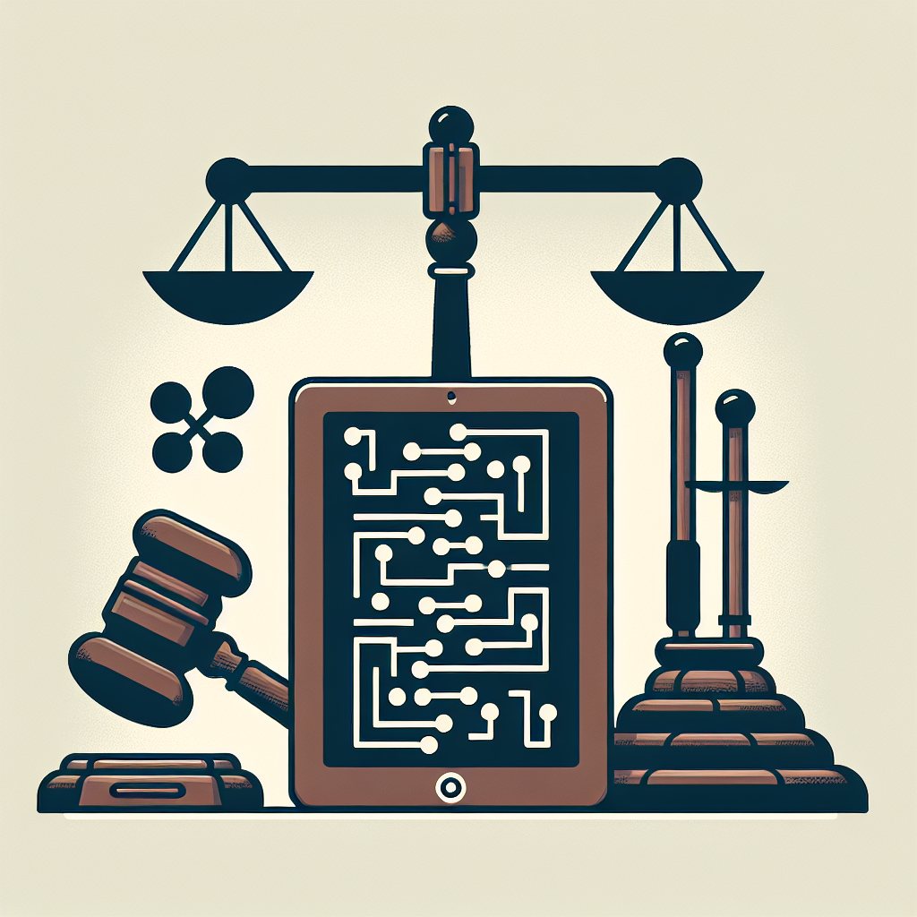 Infographic depicting the words Can Smart Contracts Replace Lawyers? A Look Into the Future of Legal Tech