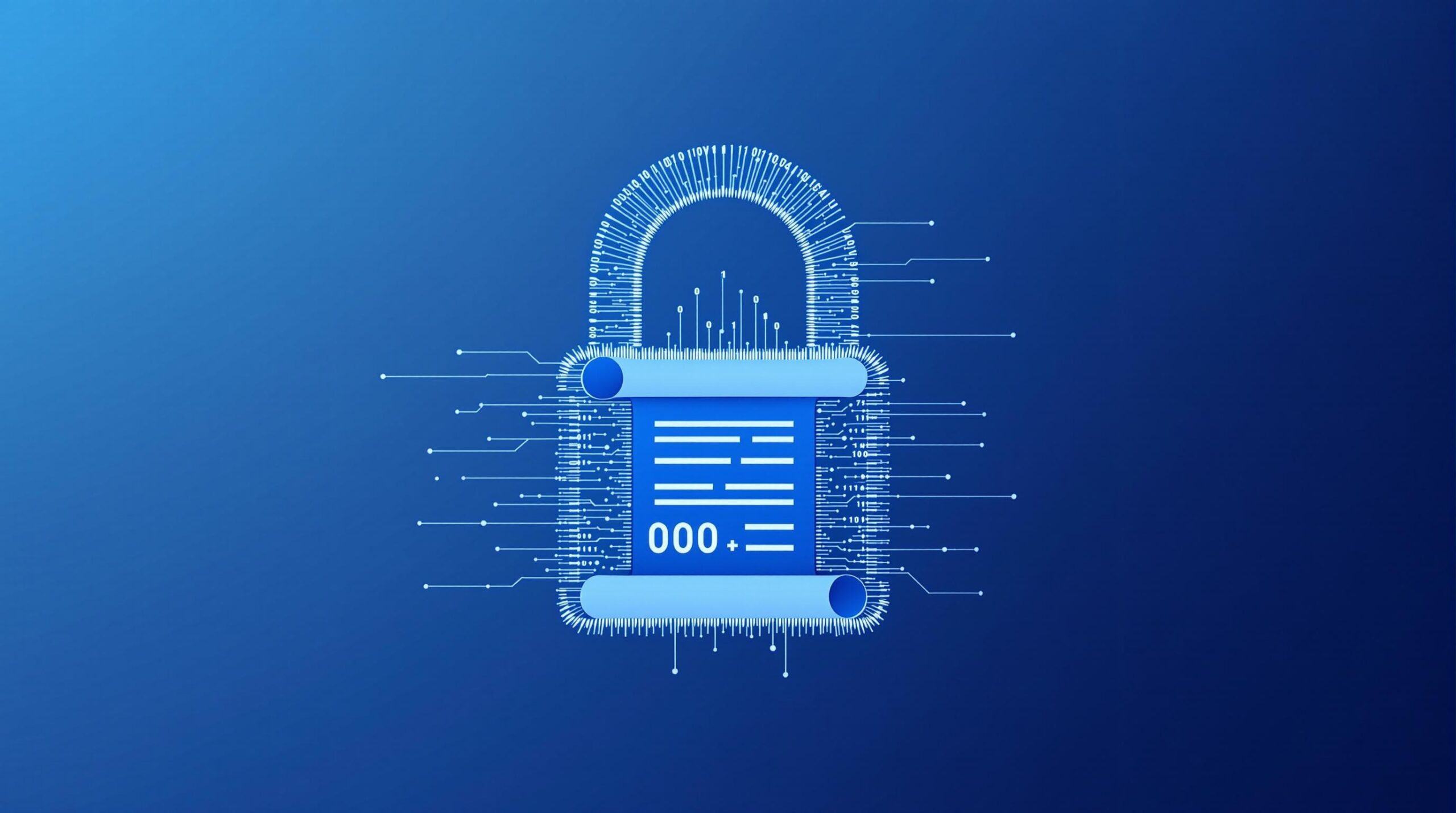 Infographic depicting the words How Smart Contracts Reduce Fraud in Financial Transactions