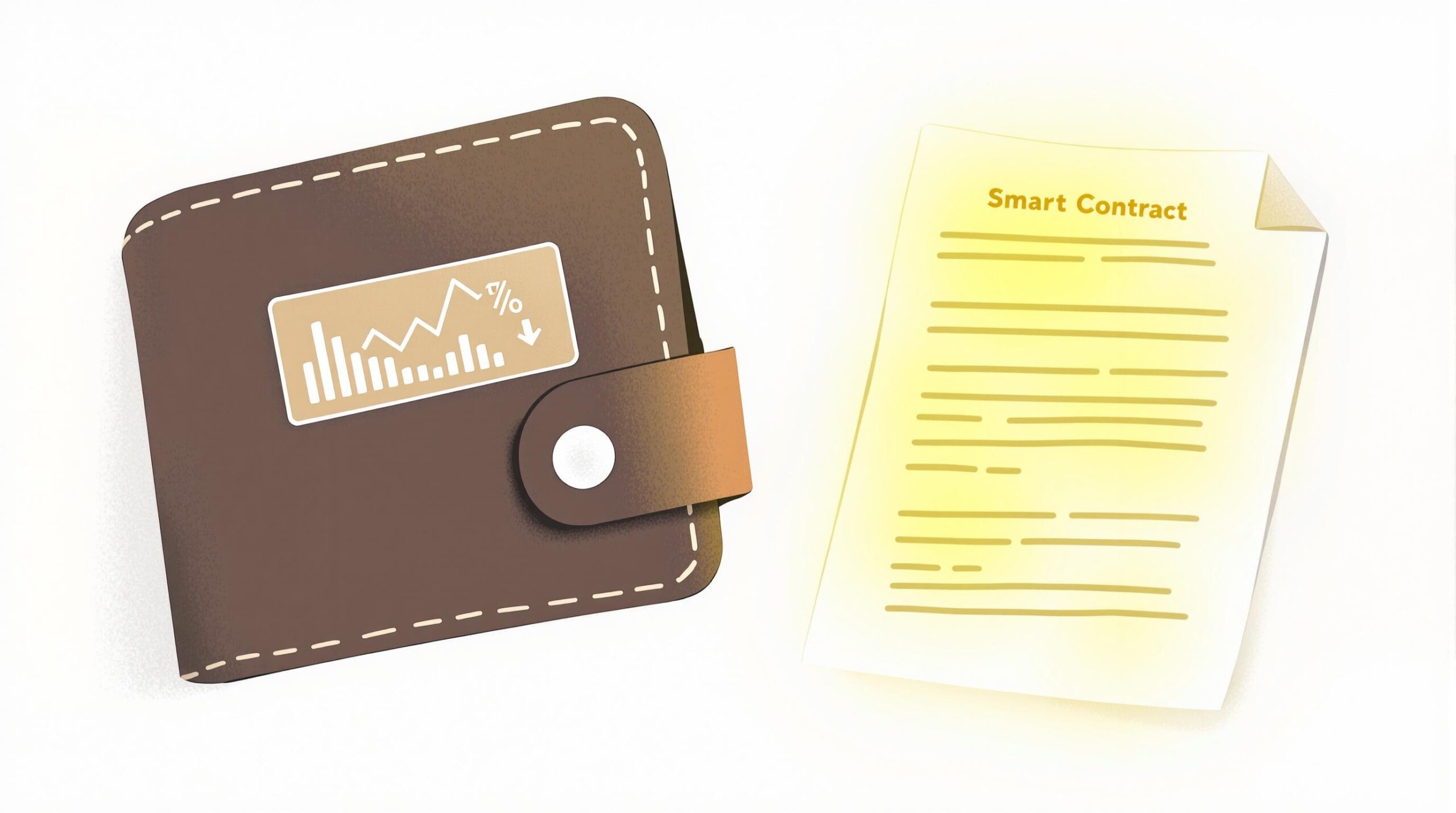 Infographic depicting the words Gas Fees and Smart Contracts: How to Reduce Costs