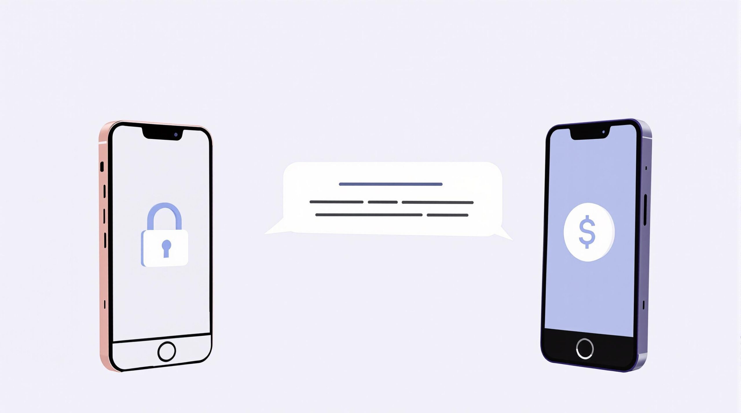 Infographic depicting the words Jara Wallet Escrow-Enabled P2P Chat Bot Explained
